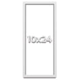 thumbnail image 1 of 10x24 Shadow Box Frame White | 2 Inches Deep Real Wood Contemporary Shadowbox Display Frame | UV, 1 of 8