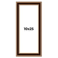 thumbnail image 1 of 10x25 Frame Gold Brown Plein Air Vintage Solid Wood Picture Frame | 1.75 Inches Moulding Width |, 1 of 8