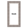 thumbnail image 1 of 10x25 Frame Grey Real Wood Picture Frame Width 2.75 Inches | Interior Frame Depth 0.5 Inches |, 1 of 8