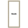 thumbnail image 1 of 10x25 Frame Grey Solid Wood Picture Frame Width 1 Inches | Interior Frame Depth 0.5 Inches |, 1 of 8