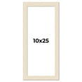 thumbnail image 1 of 10x25 Frame White Real Wood Picture Frame Width 1.5 inches | Interior Frame Depth 0.5 inches | Barn, 1 of 8
