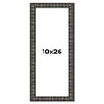 thumbnail image 1 of 10x26 Frame Black-Brown Medieval Solid Wood Picture Frame | 1.5 Inch Moulding Width | Gotham, 1 of 8