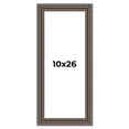 thumbnail image 1 of 10x26 Frame Black Feather Payton Ornate Solid Wood Picture Frame Width 1.75 Inches | Interior Depth, 1 of 8