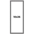 thumbnail image 1 of 10x26 Frame Blue Kingsley Pewter Solid Wood Picture Frame Width 0.75 Inches |Interior Depth 0.5, 1 of 8