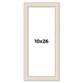 thumbnail image 1 of 10x26 Frame White Real Wood Picture Frame Width 1.75 inches | Interior Frame Depth 0.5 inches |, 1 of 8