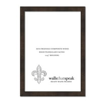 10x27 Espresso Brown Picture Frame for Puzzles Posters Photos or Artwork
