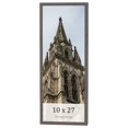 thumbnail image 1 of 10x27 Frame Blue Kingsley Pewter Solid Wood Picture Frame Width 0.75 Inches |Interior Depth 0.5, 1 of 8