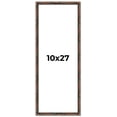 thumbnail image 1 of 10x27 Frame Brown Bamboo with Dark Coffee/Walnut Finish | Solid Wood Picture Frame Width 0.75, 1 of 8