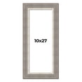 thumbnail image 1 of 10x27 Frame Grey Real Wood Picture Frame Width 2.75 Inches | Interior Frame Depth 0.5 Inches |, 1 of 8