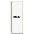 thumbnail image 1 of 10x27 Frame White Wheat Solid Wood Picture Frame | Moulding Width 0.75 Inches | Interior Depth 0.5, 1 of 8