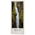 thumbnail image 1 of 10x27 Frame White Wheat Solid Wood Picture Frame | Moulding Width 0.75 Inches | Interior Depth 0.5, 1 of 8