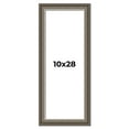 thumbnail image 1 of 10x28 Frame Brown Solid Wood Picture Frame | 1.75 Inch Moulding Width | Austin Frame Complete with, 1 of 8