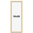 thumbnail image 1 of 10x28 Shadow Box Frame Brown | 0.875 Inches Deep Real Wood Contemporary Shadowbox Display Frame |, 1 of 5