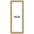 thumbnail image 1 of 10x29 Frame Gold Solid Wood Picture Frame Width 1.25 Inches,  Interior Frame Depth 0.375 Inches,, 1 of 8