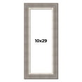 thumbnail image 1 of 10x29 Frame Grey Real Wood Picture Frame Width 2.75 Inches | Interior Frame Depth 0.5 Inches |, 1 of 8