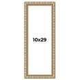 thumbnail image 1 of 10x29 Frame Silver Real Wood Picture Frame Width 1.5 inches | Interior Frame Depth 0.5 inches |, 1 of 8