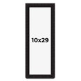 thumbnail image 1 of 10x29 Shadow Box Black Solid Wood Display Picture Frame | 1 Inch Rabbet Depth | | 1.375 Inch, 1 of 4