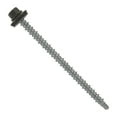 thumbnail image 1 of #10x3" Hi-Lo Mini-Driller EPDM Washered Metal Roofing/Siding Fasteners 250 pcs Burnished Slate/Antique Bronze, 1 of 2