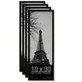 thumbnail image 1 of "10x30 Black Picture Frame for Puzzles Posters Photos or Artwork, Set of 4", 1 of 5