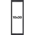 thumbnail image 1 of 10x30 Black Shadowbox Frame - Interior Size 10x30 by 1 Inches - Made to Display Items Up To 1 Inches Deep, 1 of 5