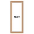 thumbnail image 1 of 10x30 Frame Charleston Honey Brown Solid Wood Picture Frame Width 1.75 Inches | Interior Depth 0.5, 1 of 8