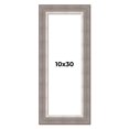 thumbnail image 1 of 10x30 Frame Grey Real Wood Picture Frame Width 2.75 Inches | Interior Frame Depth 0.5 Inches |, 1 of 8