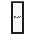 thumbnail image 1 of 10x30 Shadow Box Black Solid Wood Display Picture Frame | 1 Inch Rabbet Depth | | 1.375 Inch, 1 of 4