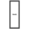thumbnail image 1 of 10x32 Frame Black Real Wood Picture Frame Width 1.25 Inches | Interior Frame Depth 0.5 Inches |, 1 of 8