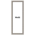 thumbnail image 1 of 10x32 Frame Grey Real Wood Picture Frame Width 1.25 inches | Interior Frame Depth 0.5 inches | Hans, 1 of 8