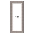 thumbnail image 1 of 10x32 Frame Grey Real Wood Picture Frame Width 2.75 Inches | Interior Frame Depth 0.5 Inches |, 1 of 8
