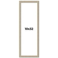 thumbnail image 1 of 10x32 Frame Grey Solid Wood Picture Frame Width 1 Inches | Interior Frame Depth 0.5 Inches |, 1 of 8