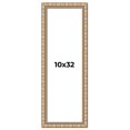 thumbnail image 1 of 10x32 Frame Silver Real Wood Picture Frame Width 1.5 inches | Interior Frame Depth 0.5 inches |, 1 of 8