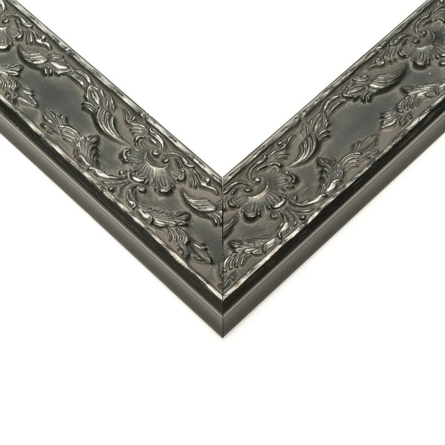 10x32 Frame Silver Real Wood Picture Frame Width 1.75 inches | Interior Frame Depth 0.5 inches |