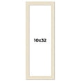 thumbnail image 1 of 10x32 Frame White Real Wood Picture Frame Width 1.5 inches | Interior Frame Depth 0.5 inches | Barn, 1 of 8