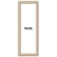 thumbnail image 1 of 10x32 Frame White Real Wood Picture Frame Width 1.5 inches | Interior Frame Depth 0.5 inches |, 1 of 8
