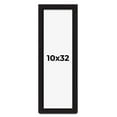 thumbnail image 1 of 10x32 Shadow Box Black Solid Wood Display Picture Frame | 1 Inch Rabbet Depth | | 1.375 Inch, 1 of 4