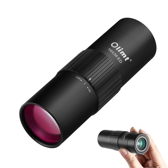 10x36 Monocular Telescope, Compact Handheld Mini Pocket Small Portable Size for Adults