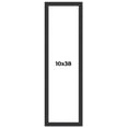 thumbnail image 1 of 10x38 Frame Black Real Wood Picture Frame Width 1.25 Inches | Interior Frame Depth 0.5 Inches |, 1 of 8