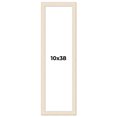 thumbnail image 1 of 10x38 Frame White Real Wood Picture Frame Width 1.5 inches | Interior Frame Depth 0.5 inches | Barn, 1 of 8