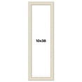 thumbnail image 1 of 10x38 Frame White Real Wood Picture Frame Width 1.75 inches | Interior Frame Depth 0.5 inches |, 1 of 8