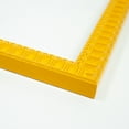 thumbnail image 1 of 10x38 Frame Yellow Solid Wood Picture Frame Width 1 Inches | Interior Frame Depth 0.375 Inches |, 1 of 6