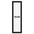thumbnail image 1 of 10x38 Shadow Box Black Solid Wood Display Picture Frame | 1 Inch Rabbet Depth | | 1.375 Inch, 1 of 4