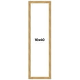thumbnail image 1 of 10x40 Frame Beige Real Wood Picture Frame Width 1.25 inches | Interior Frame Depth 0.5 inches |, 1 of 8