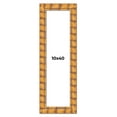 thumbnail image 1 of 10x40 Frame Beige Real Wood Picture Frame Width 3 inches | Interior Frame Depth 0.5 inches |, 1 of 8