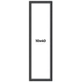 thumbnail image 1 of 10x40 Frame Black Real Wood Picture Frame Width 1.25 inches | Interior Frame Depth 0.5 inches |, 1 of 8