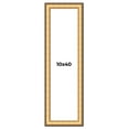 thumbnail image 1 of 10x40 Frame Gold Plein Aire Solid Wood Picture Frame Width 2 Inches | Interior Frame Depth 0.5, 1 of 8