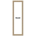 thumbnail image 1 of 10x40 Frame Silver Real Wood Picture Frame Width 1.5 inches | Interior Frame Depth 0.5 inches |, 1 of 8