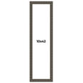 thumbnail image 1 of 10x42 Frame Black Bamboo Solid Wood Picture Frame Width 1.5 Inches | Interior Frame Depth 0.5, 1 of 8
