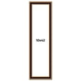 thumbnail image 1 of 10x42 Frame Gold Brown Plein Air Vintage Solid Wood Picture Frame | 1.75 Inches Moulding Width |, 1 of 8