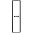 thumbnail image 1 of 10x42 Shadow Box Frame Black | 1 inches Deep Real Wood Contemporary Shadowbox Display Frame | UV, 1 of 8